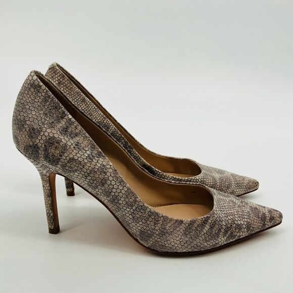 Guess | snake skin point toe heels - Picture 3 of 5